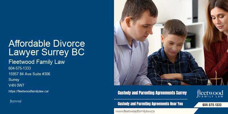 Affordable Divorce Lawyer Surrey BC BC family law protection