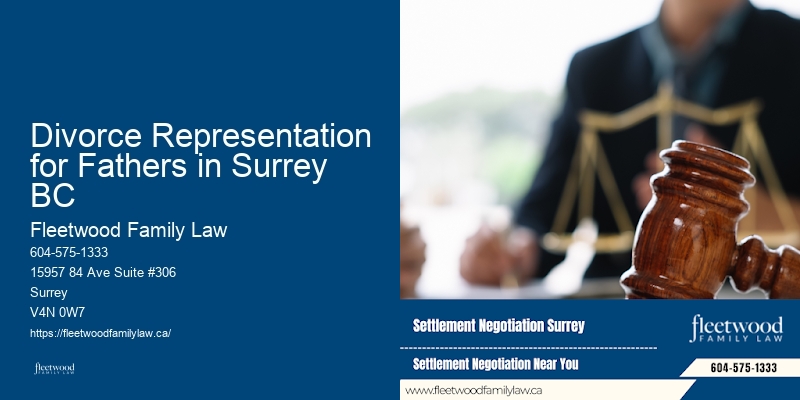 Divorce Representation for Fathers in Surrey BC BC experienced family lawyers