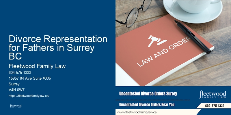 Specialists in Family Law Cases Divorce Representation for Fathers in Surrey BC BC