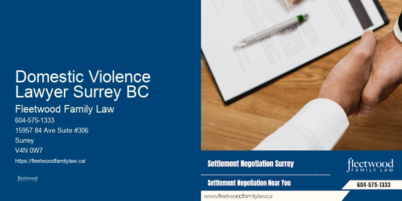 Domestic Violence Lawyer Surrey BC BC Family Law Assistance