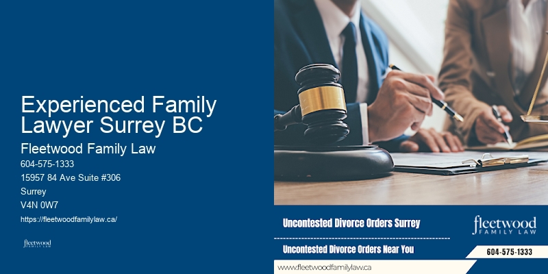 Experienced Family Lawyer Surrey BC BC Divorce Arbitration Lawyer