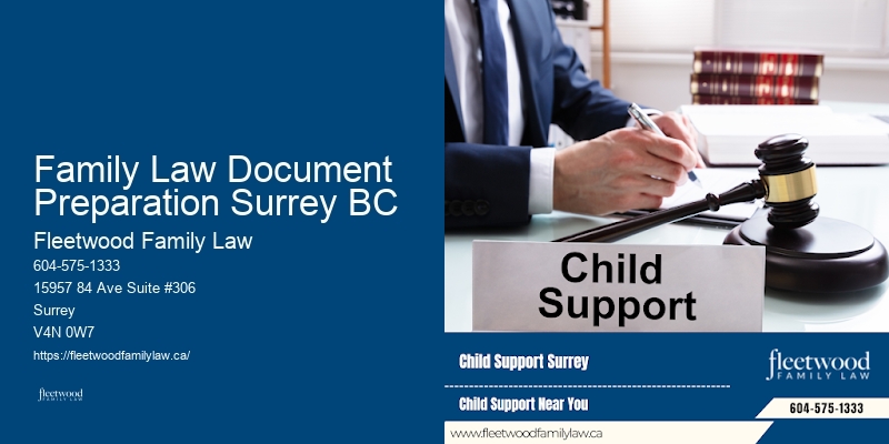 Family Law Document Preparation Surrey BC BC Divorce and Child Custody Lawyer