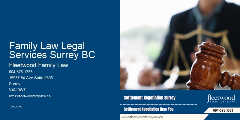 Family Law Legal Services Surrey BC BC Marital Settlement Lawyer
