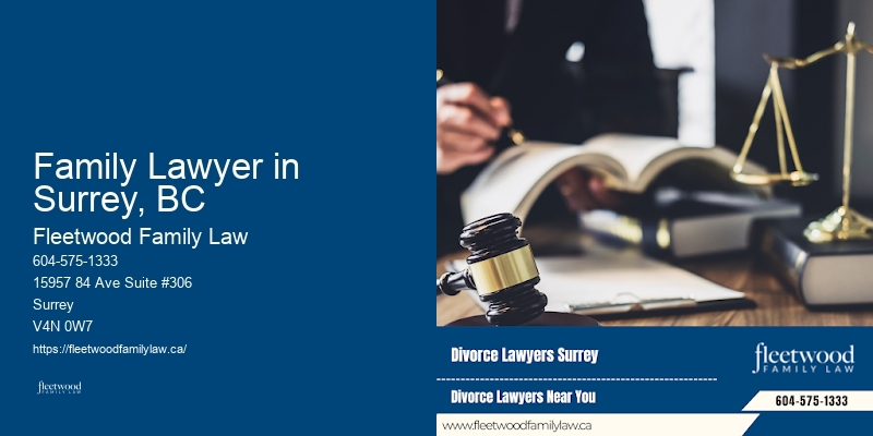 Family Lawyer in Surrey, BC BC Family Law Help Services