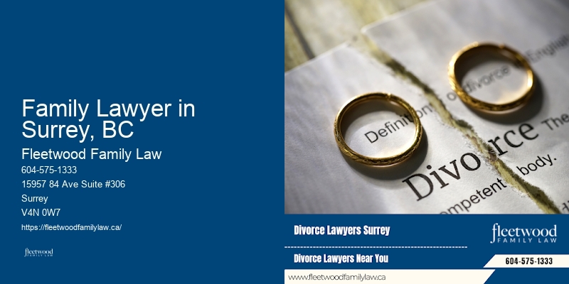 Family Lawyer in Surrey, BC BC Family Law Practitioners