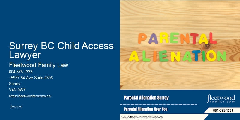 Family asset division experts Surrey BC Child Access Lawyer BC
