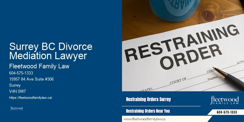 Surrey BC Divorce Mediation Lawyer BC Marriage Dissolution Lawyer