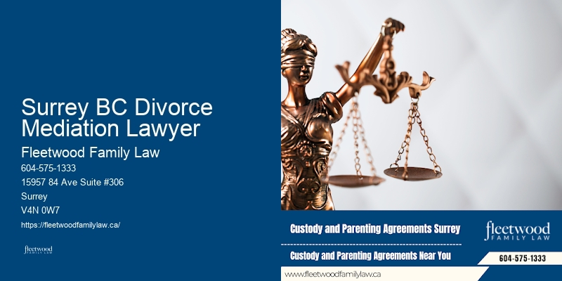 Surrey BC Divorce Mediation Lawyer BC High Conflict Divorce Lawyer