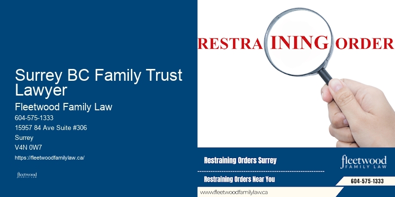 Family Law Counseling Surrey BC Family Trust Lawyer BC