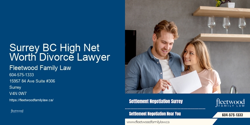 Surrey BC High Net Worth Divorce Lawyer BC Marriage Contract Lawyer