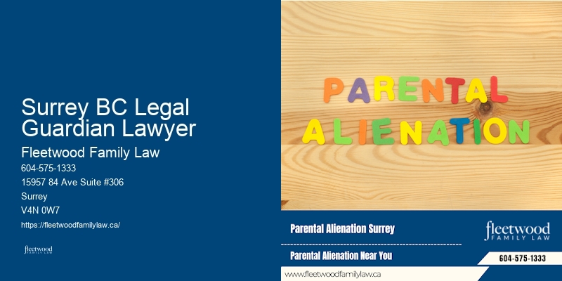 Spousal support legal services Surrey BC Legal Guardian Lawyer