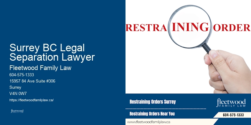Surrey BC Legal Separation Lawyer BC Experienced Family Law Attorney