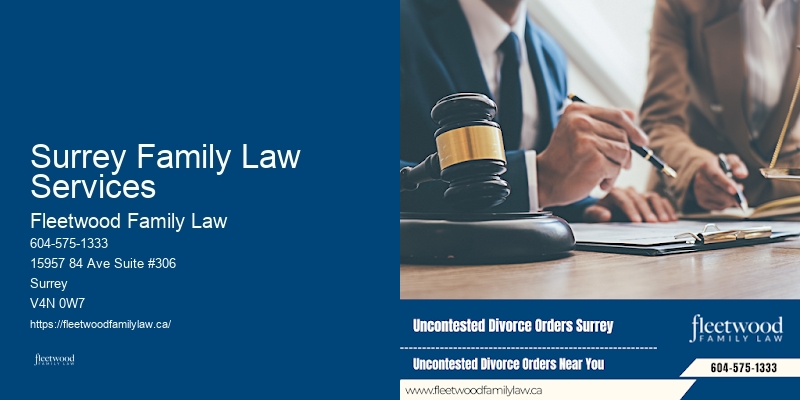 Trusted Family Lawyer in Surrey Family Law Services BC