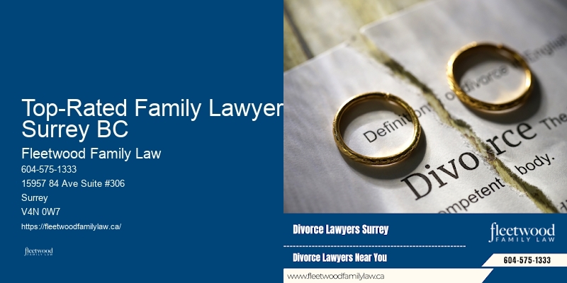 Top-Rated Family Lawyer Surrey BC BC Family Law Advice Experts