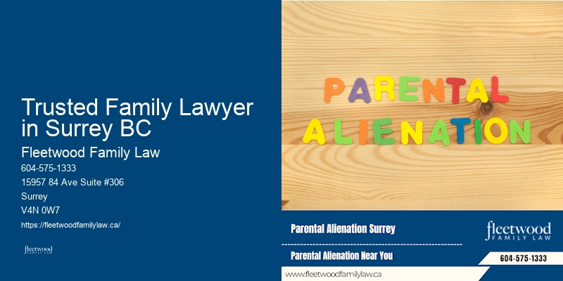 Trusted Family Lawyer in Surrey BC Family Law Practice