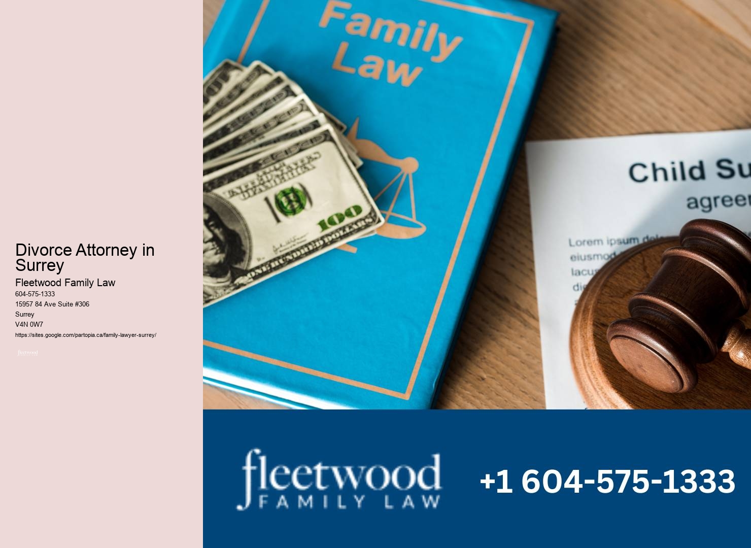 Child custody attorney Surrey
