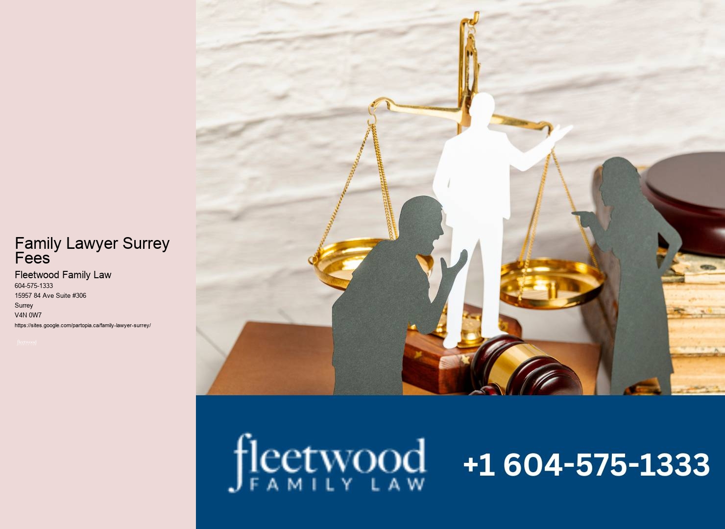 Spousal support legal consultation services Surrey