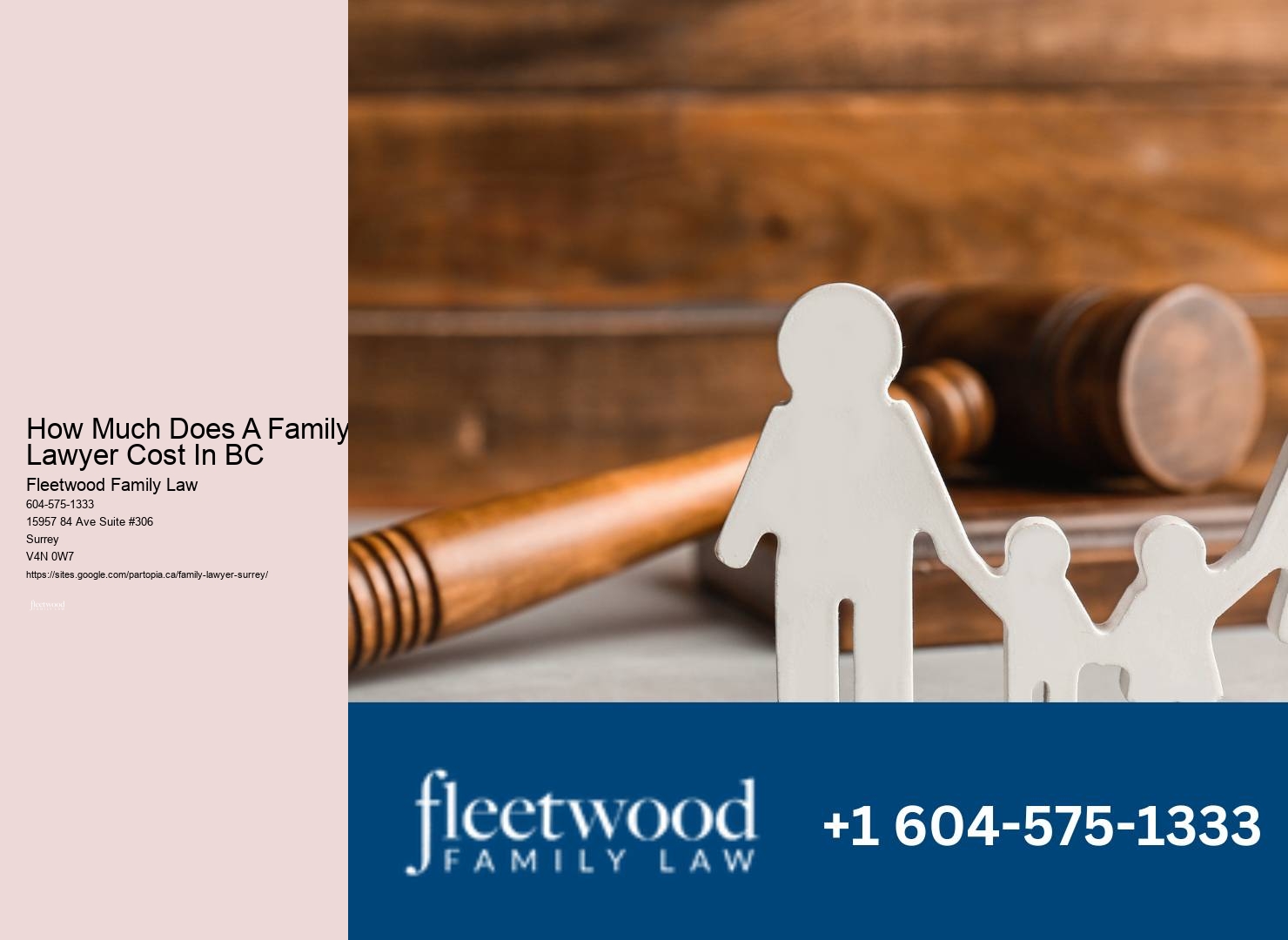 Surrey property division legal consultation