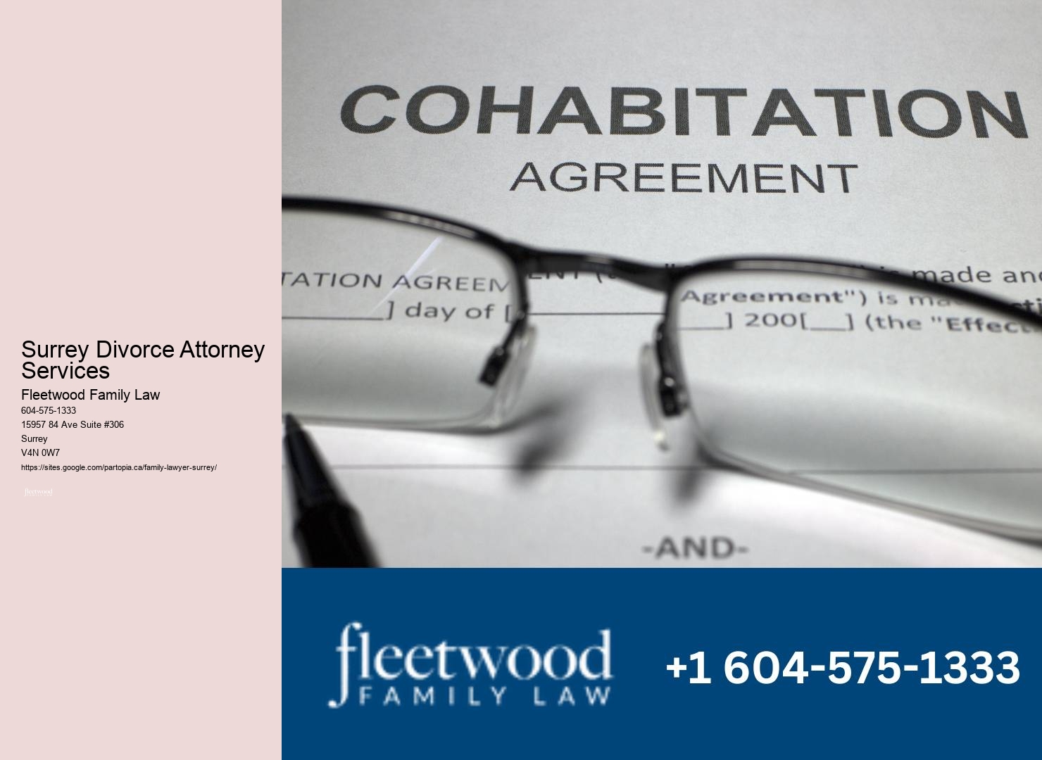 Surrey family law legal services