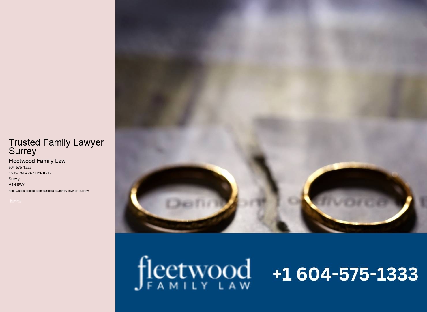 Child support lawyer Surrey rates
