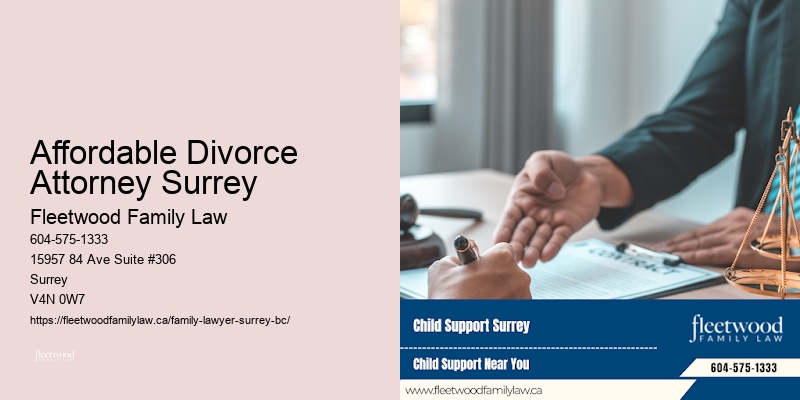 Affordable Divorce Attorney Surrey