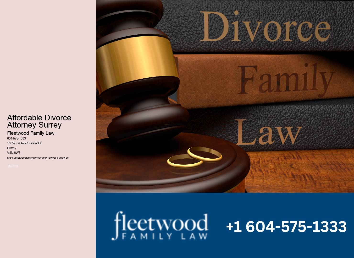 Affordable Divorce Attorney Surrey Mediation for Family Law
