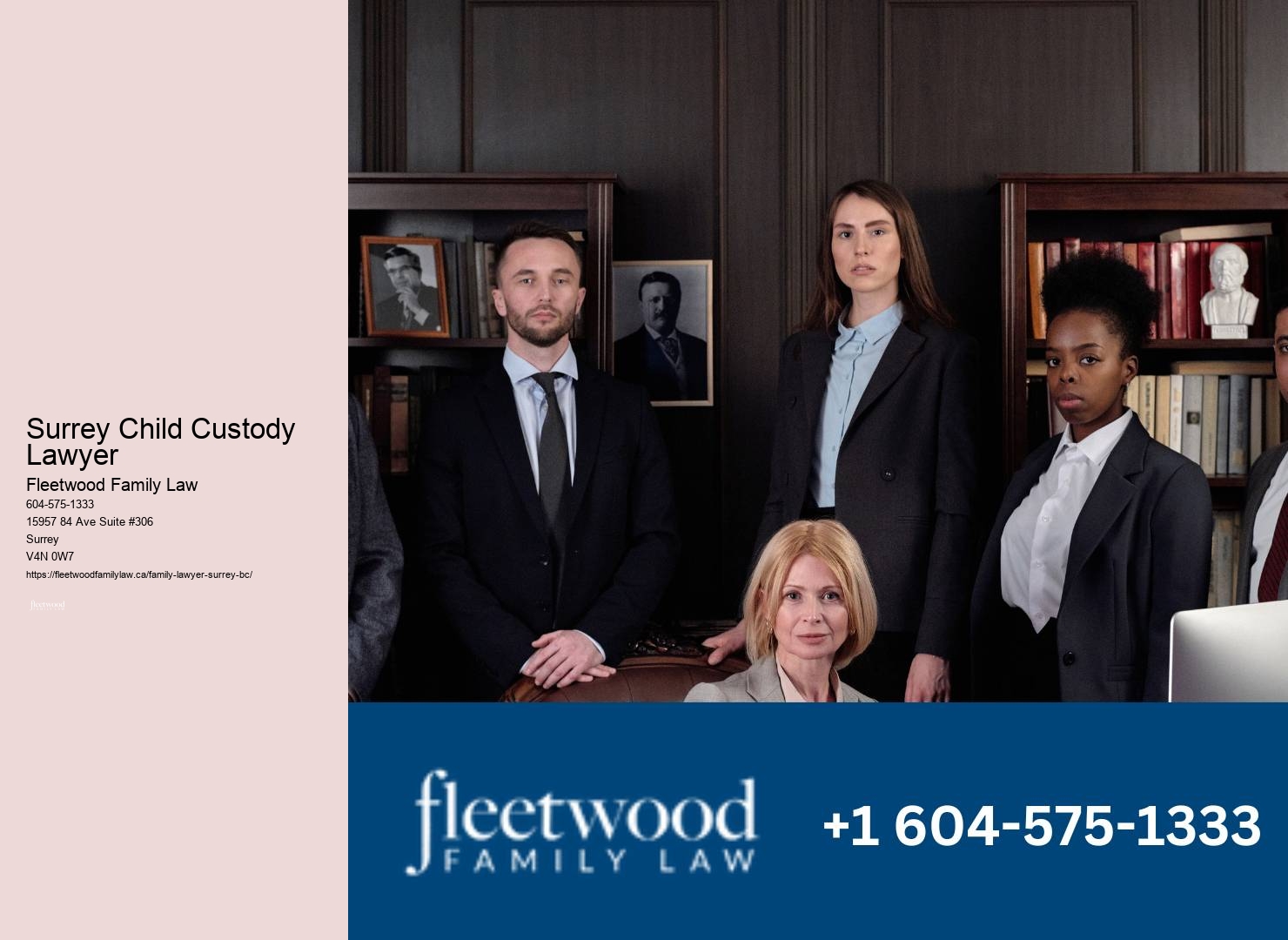 Surrey Child Custody Lawyer Child Relocation Legal Aid