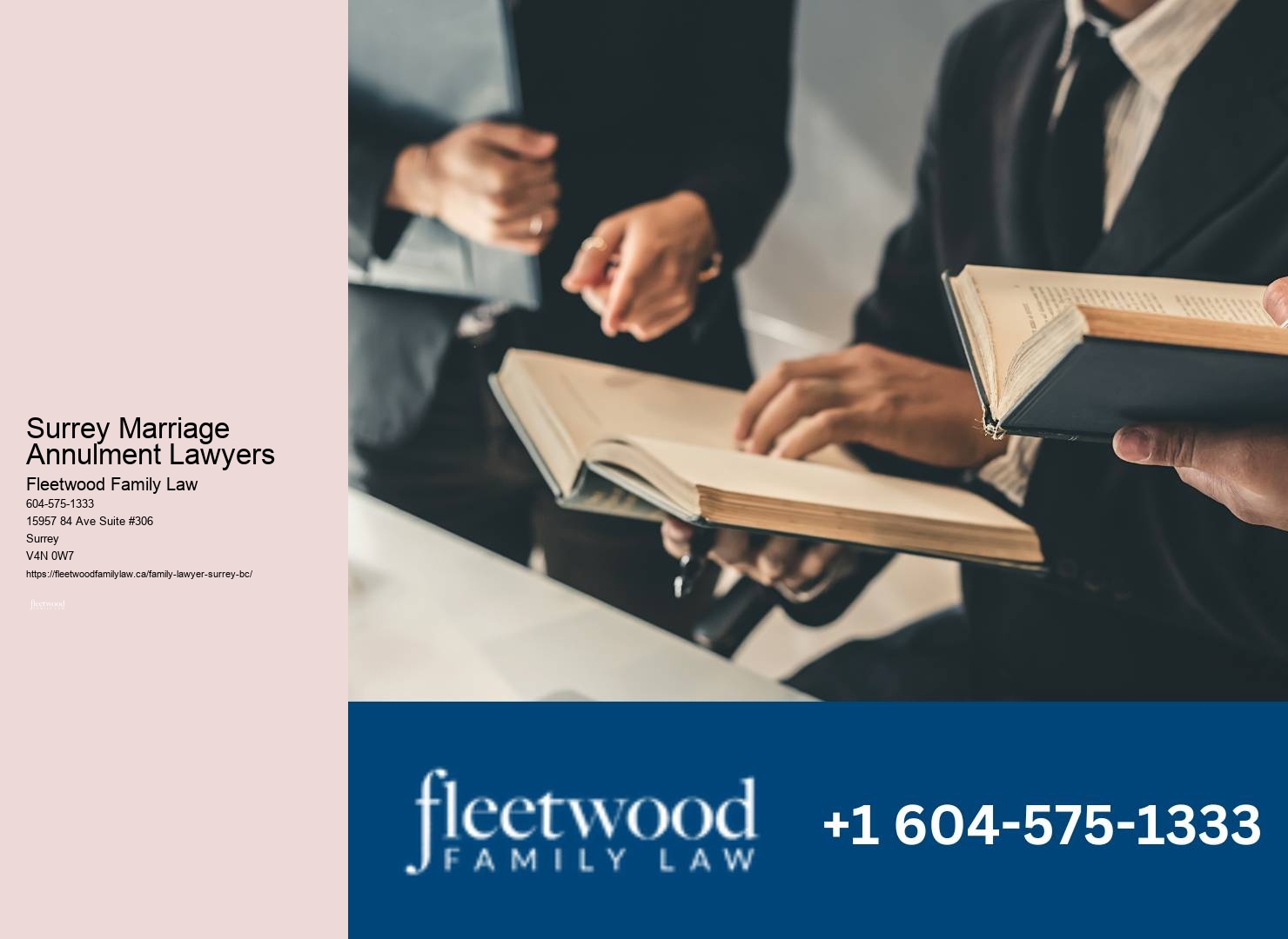 Affordable Family Attorney Surrey Marriage Annulment Lawyers