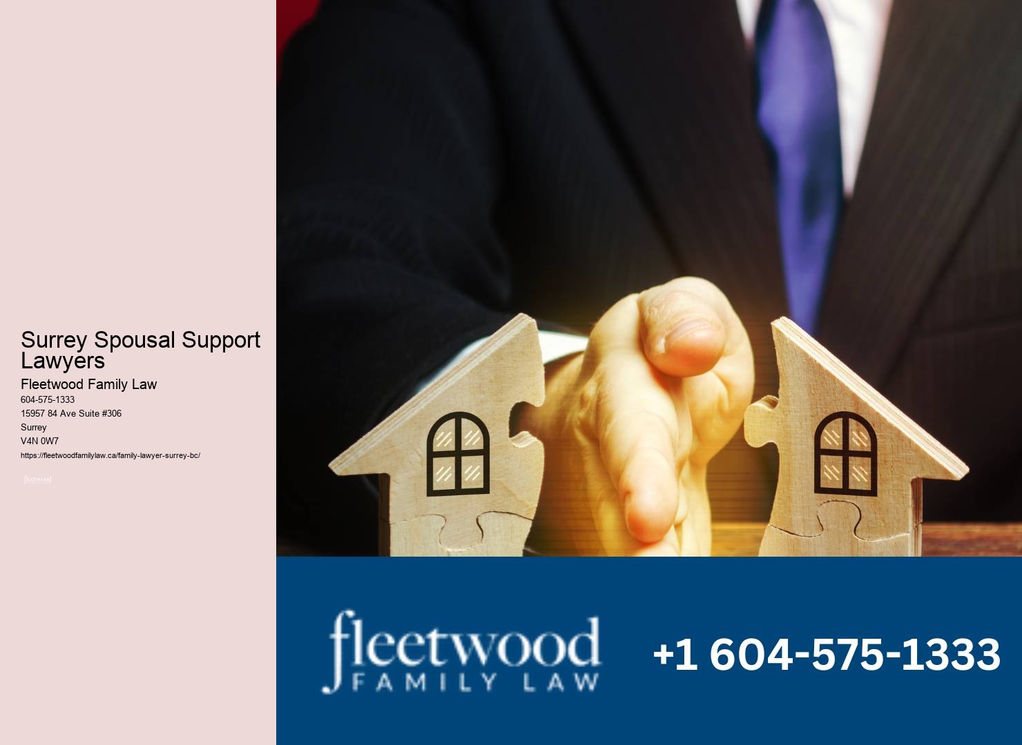 Surrey Spousal Support Lawyers Family Law Resources