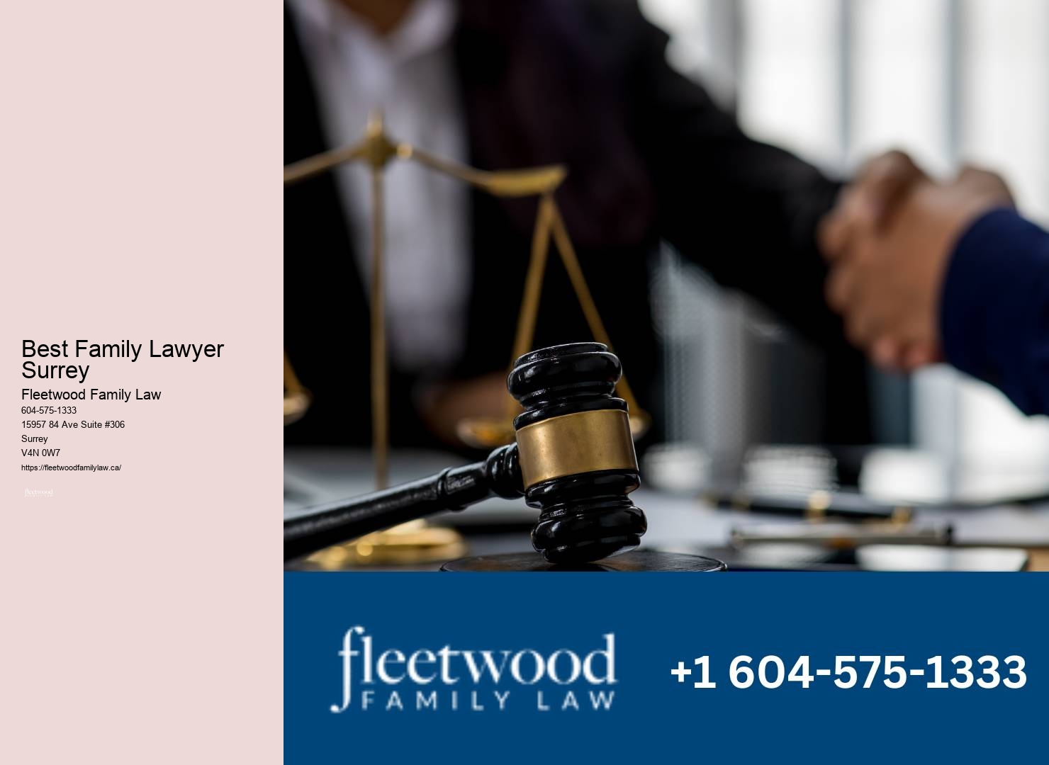 Compassionate Best Family Lawyer Surrey Family Law Services