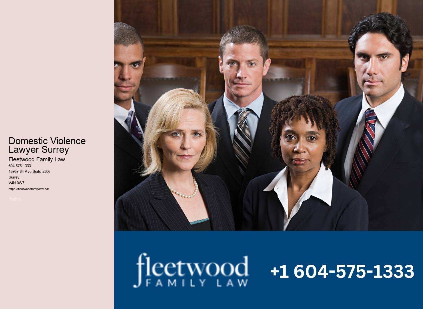 Trusted Domestic Violence Lawyer Surrey Family Law Advisor