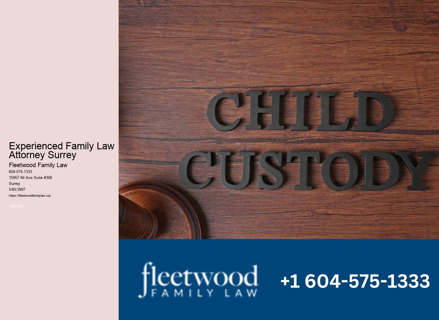 Experienced Family Law Attorney Surrey Family Law Consultancy Advisory