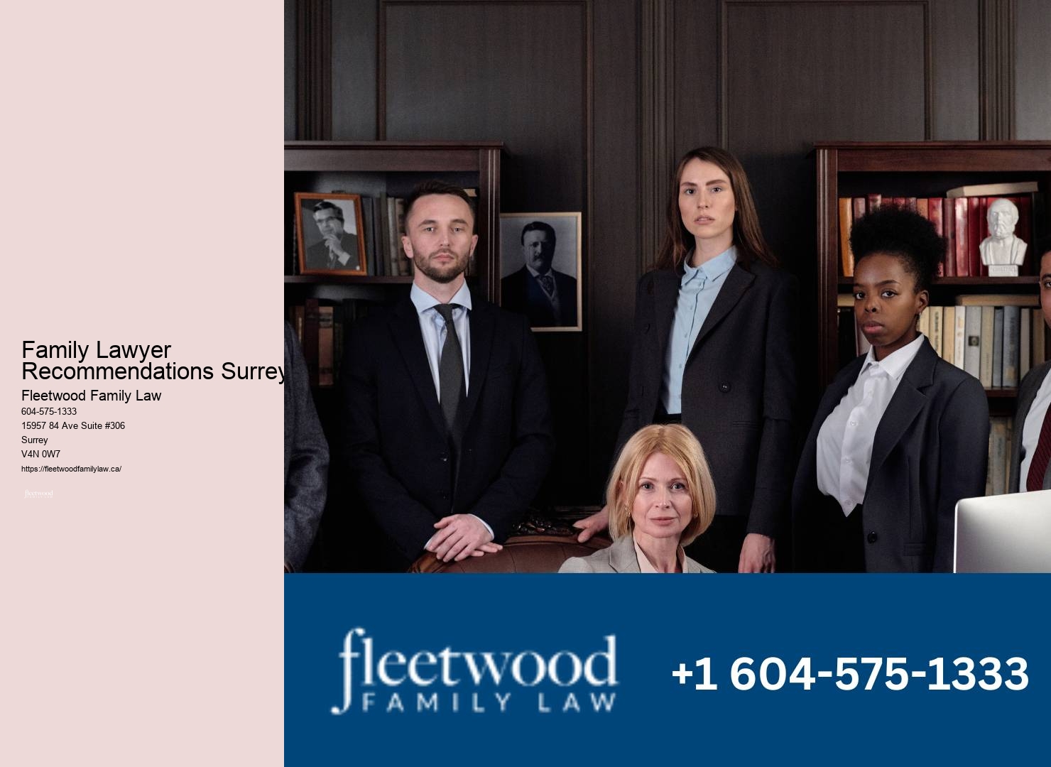 Efficient Family Lawyer Recommendations Surrey Family Legal Assistance