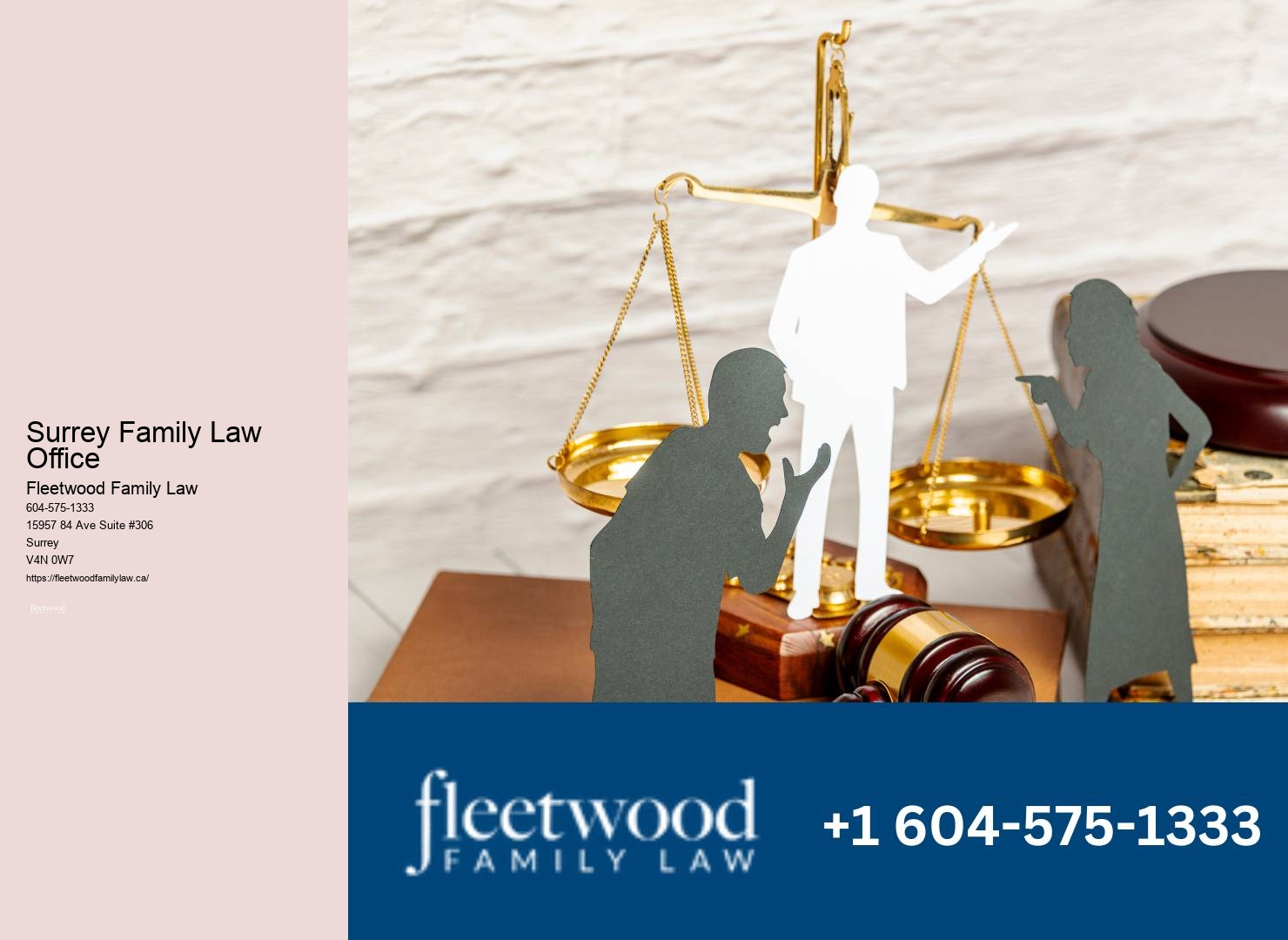 Family Lawyer In Surrey Family Law Office