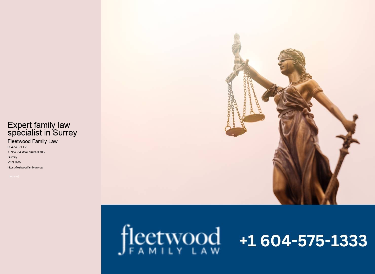 Expert family law specialist in Surrey Legal Separation Attorney