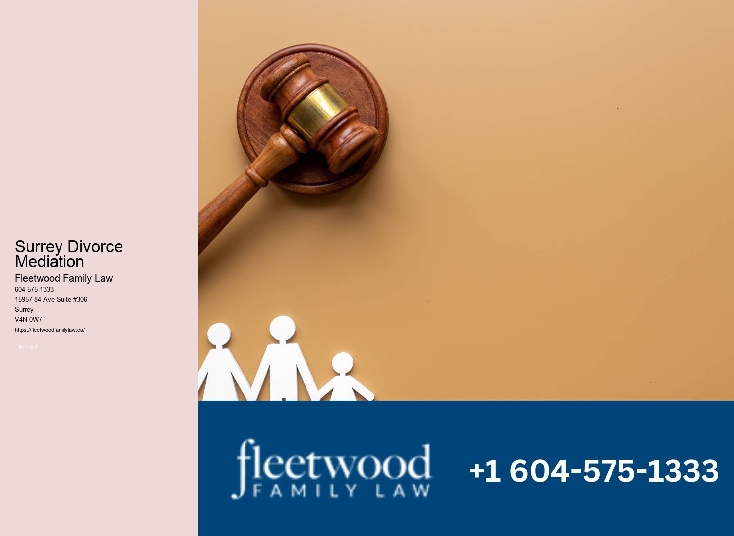 Family law practice near me Surrey Divorce Mediation