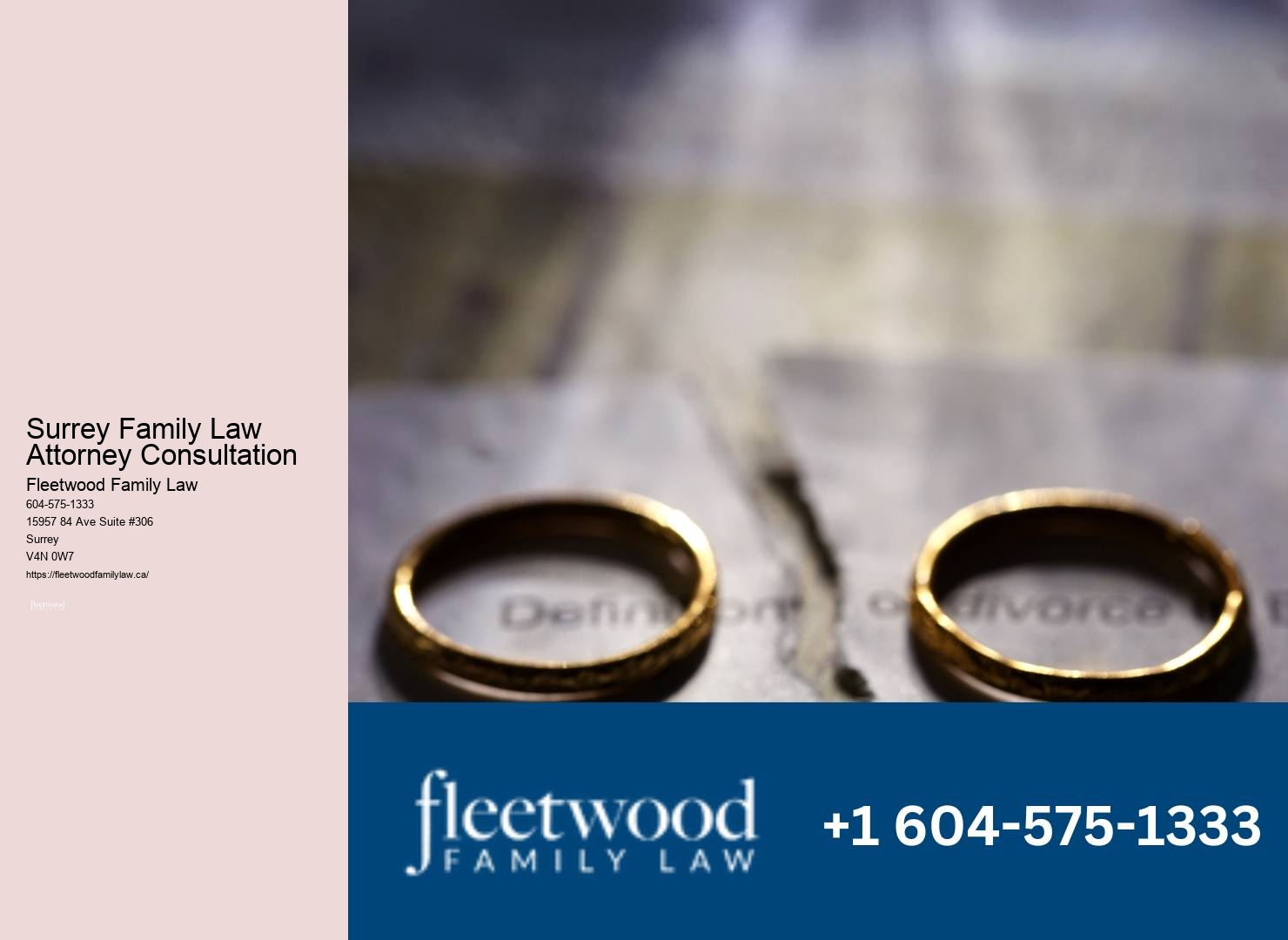 Family law and divorce Surrey Family Law Attorney Consultation