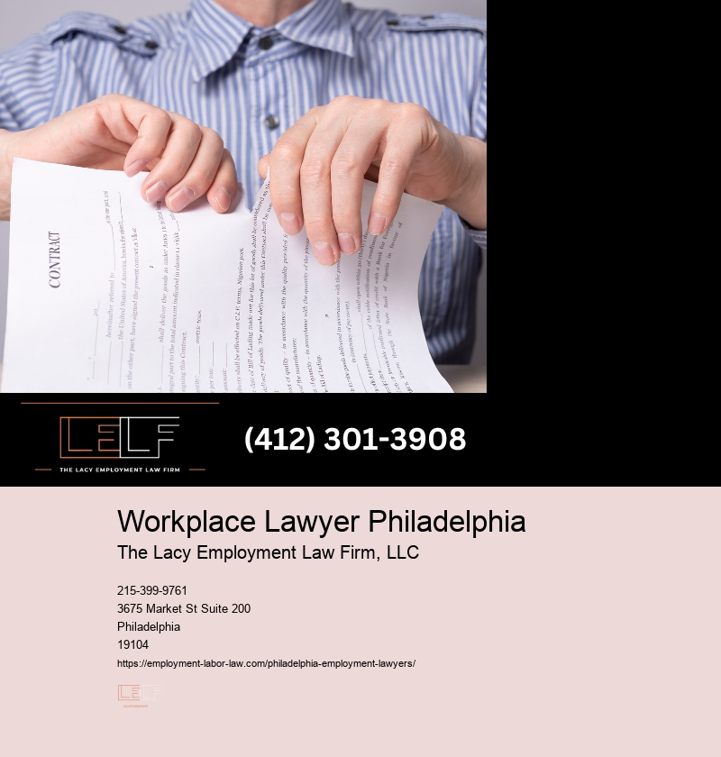 Workplace Lawyer Representation Philadelphia