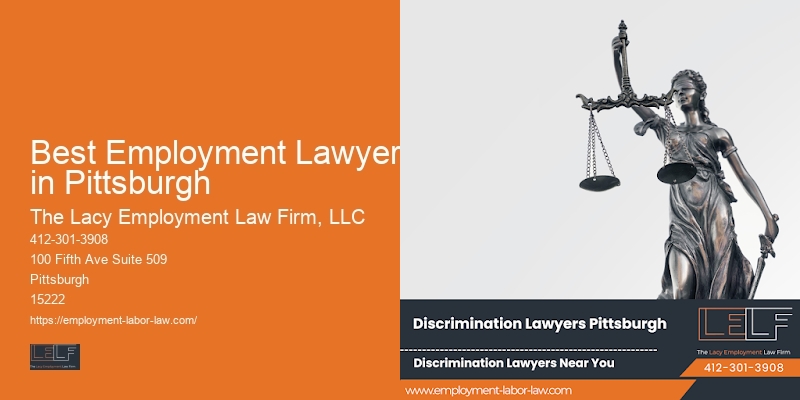 Best Employment Lawyers in Pittsburgh employee advocacy lawyer