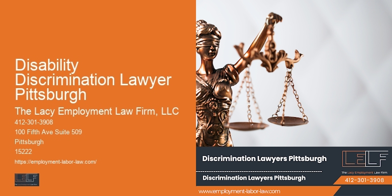 Disability Discrimination Lawyer Pittsburgh workplace discrimination lawyer near me