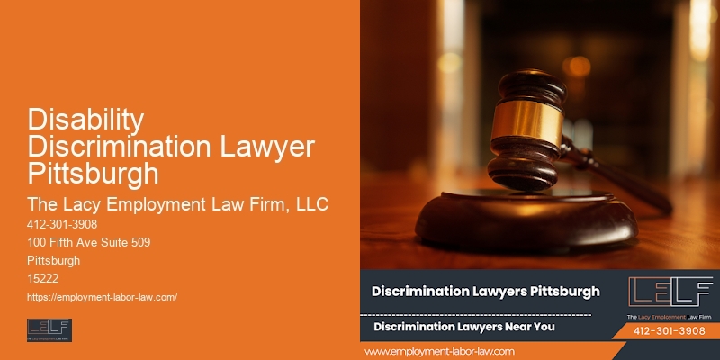 Employment Law Mediation Disability Discrimination Lawyer Pittsburgh