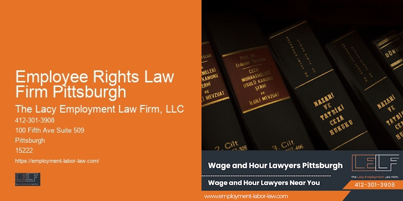 Employment Rights Law Employee Rights Law Firm Pittsburgh