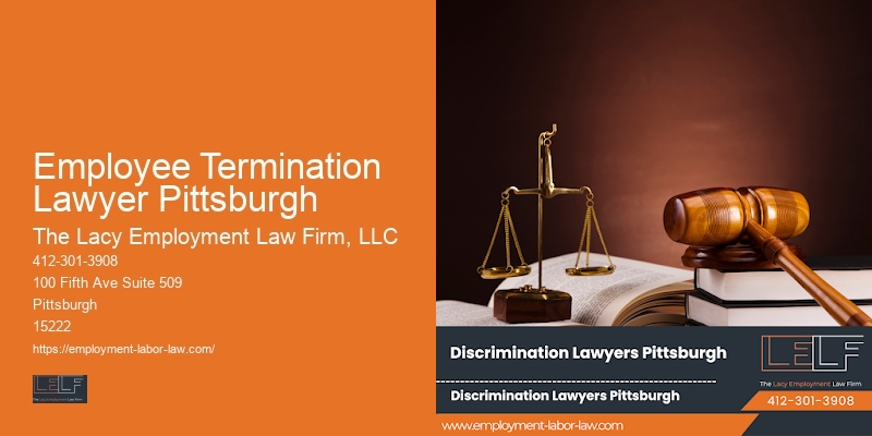 Employee advocacy attorney Employee Termination Lawyer Pittsburgh
