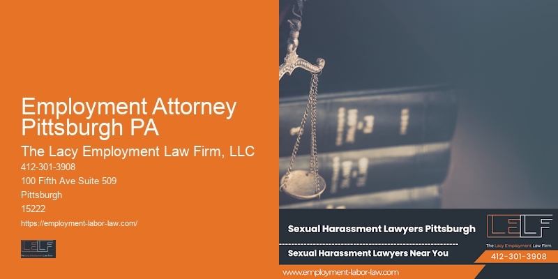 Attorney for Employee Dispute Resolution in Employment Attorney Pittsburgh PA