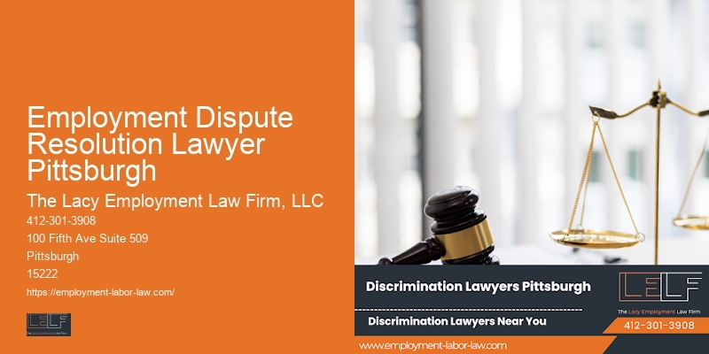 Employee Misclassification Lawyer Employment Dispute Resolution Lawyer Pittsburgh