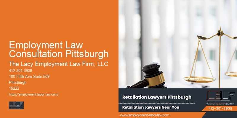 Employment Law Consultation Pittsburgh workplace lawyer