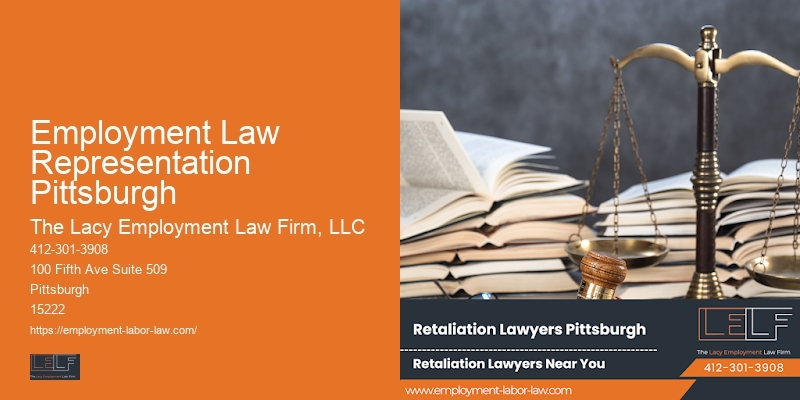 Legal counsel for Employment Law Representation Pittsburgh workers