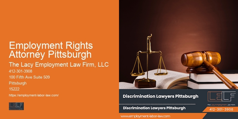 Workplace Legal Advice Employment Rights Attorney Pittsburgh