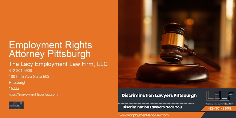 Employment Rights Attorney Pittsburgh employment litigation attorney near me