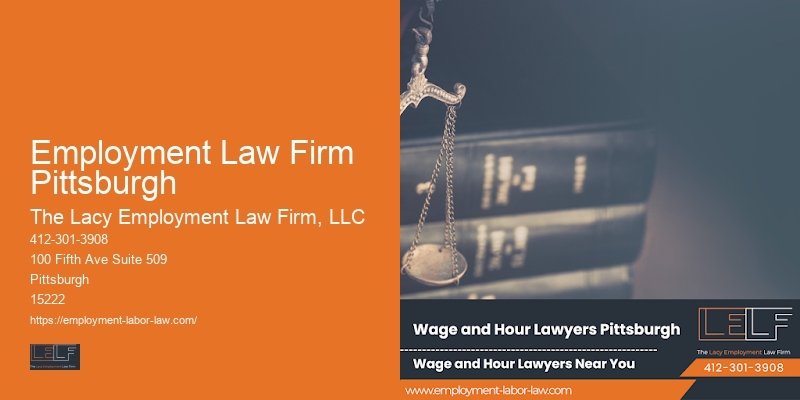 Employment Law Firm Pittsburgh severance agreement law firm